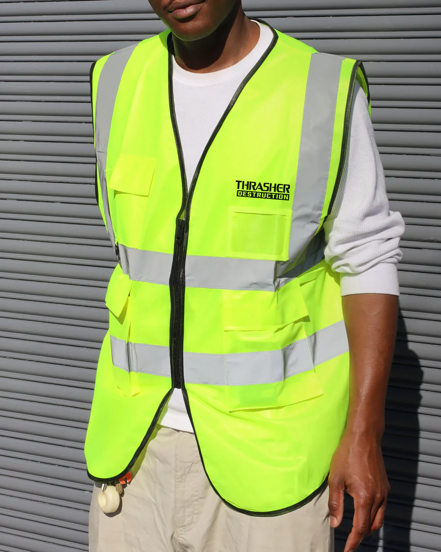 DESTRUCTION SAFETY VEST - SAFETY GREEN - Image 3