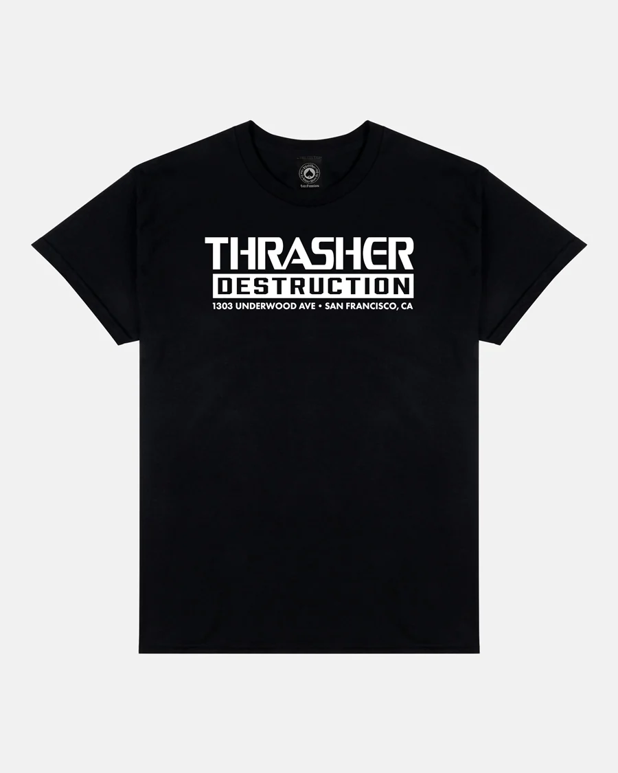 DESTRUCTION T-SHIRT - BLACK