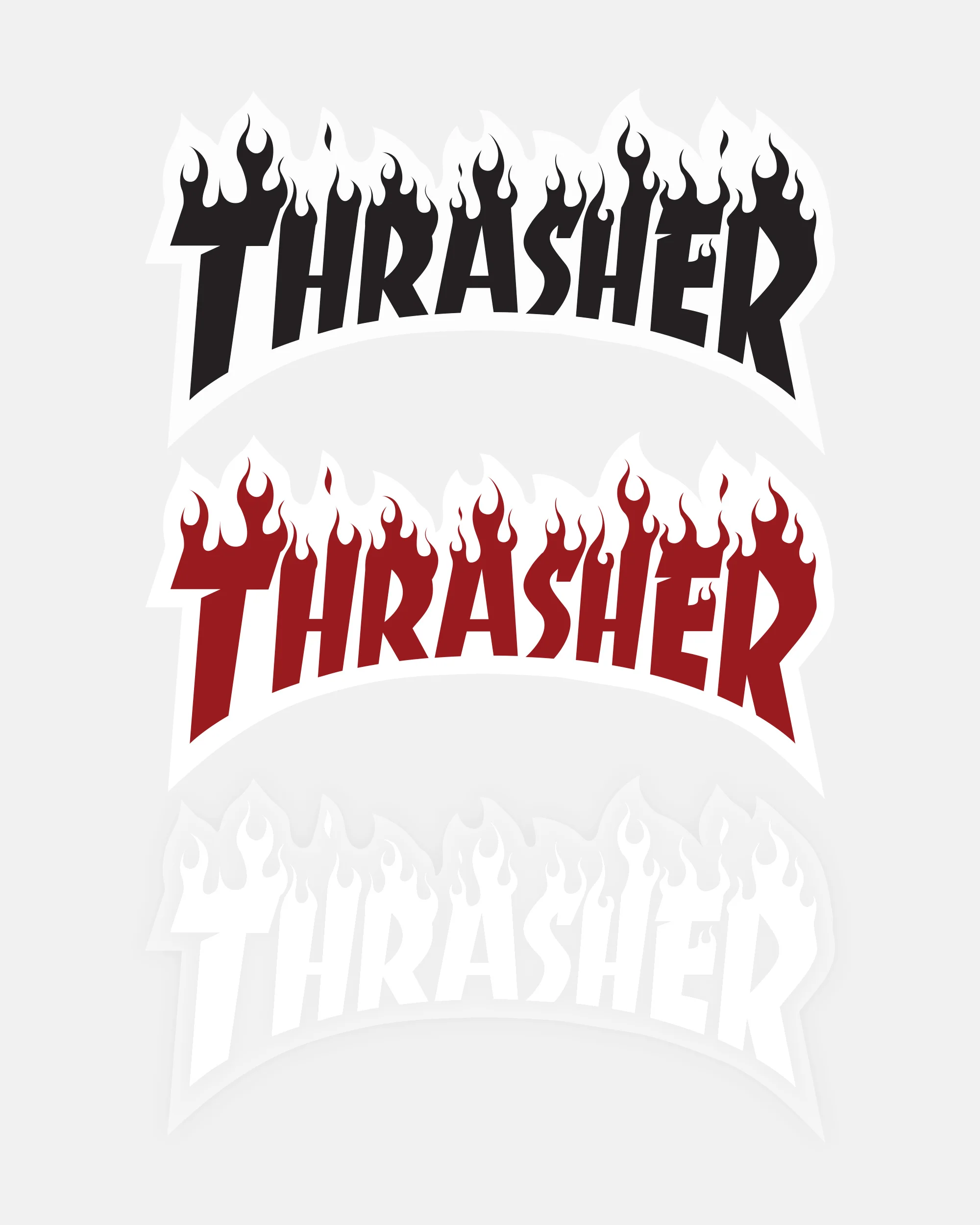 Flame (Small) Sticker - 25 Pack