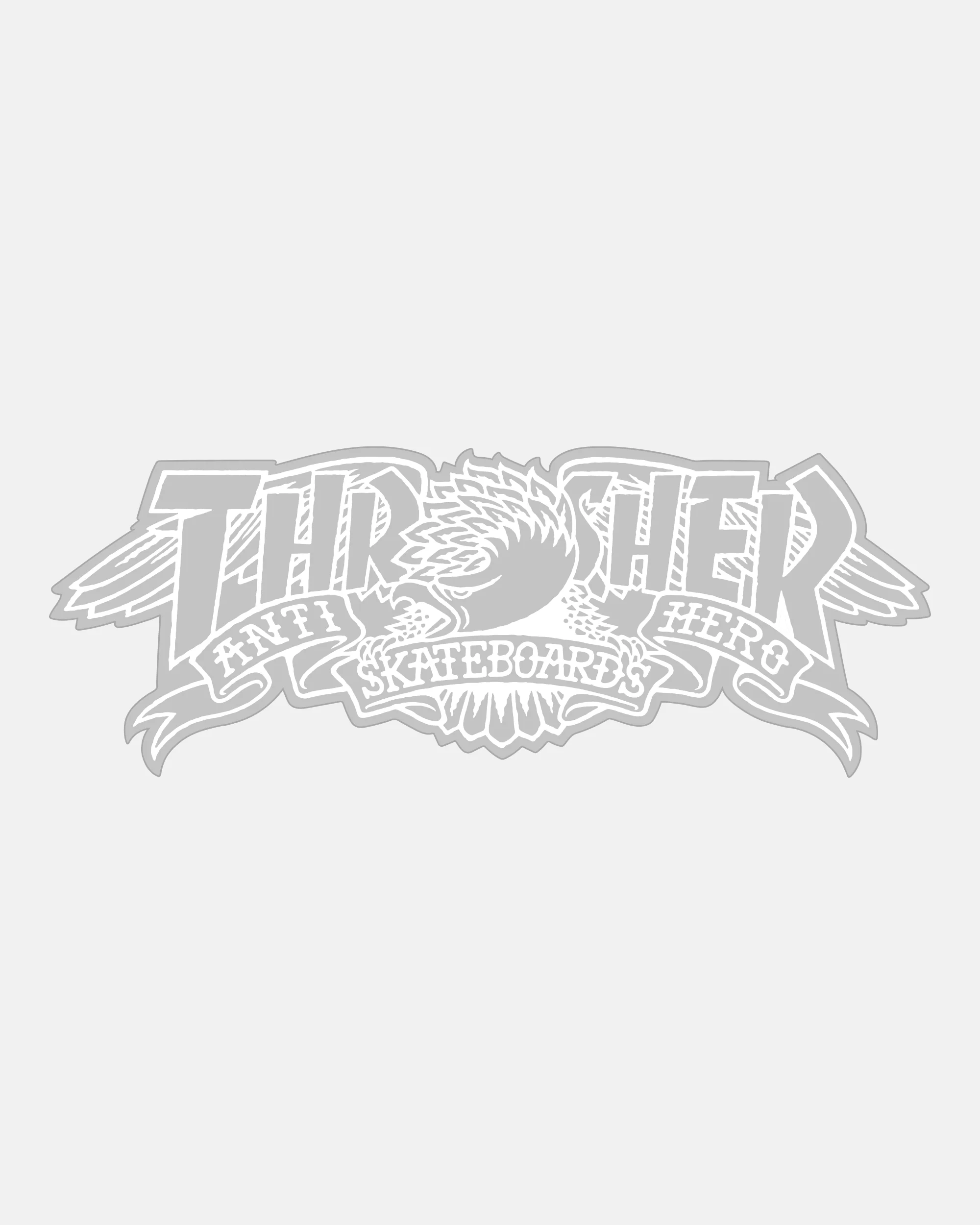 MAG BANNER - STICKER - WHITE