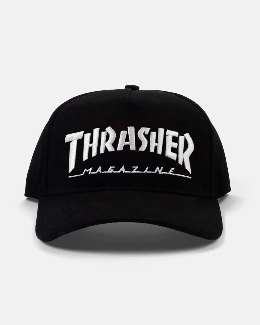 MAG LOGO BALL CAP - BLACK