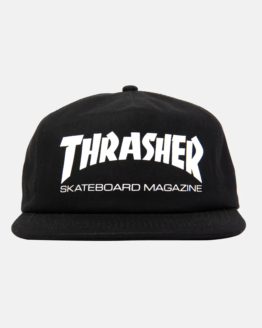 SKATE MAG - SNAPBACK - BLACK/WHITE
