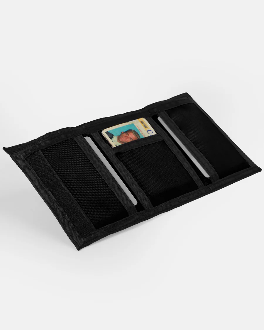 SKATE MAG - VELCRO WALLET - BLACK - Image 2