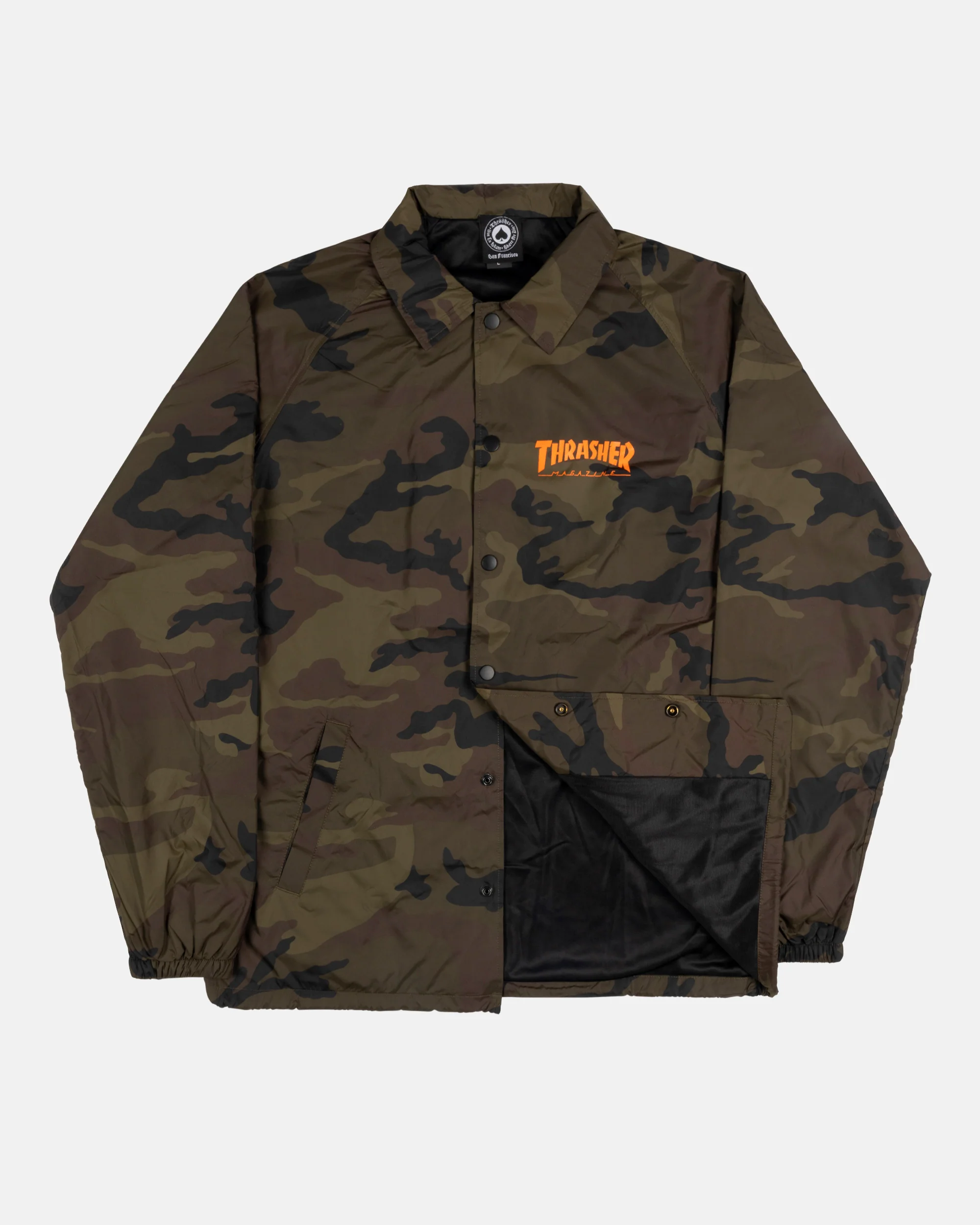 SKATEGOAT - COACH JACKET - CAMO - Image 3