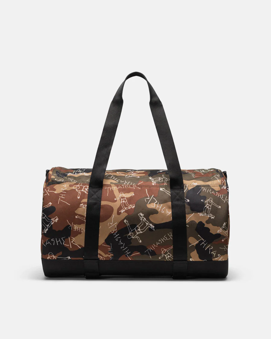 Thrasher Gonz Herschel Heritage™ Skate Duffle (WOODLAND CAMO) - Image 3